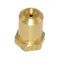 All Points 26-1112 Brass Hood Orifice; #52; Liquid Propane; 3/8"-27 Thread; 1/2