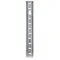 All Points 26-1873 Aluminum Keyhole Shelf Pilaster - 72"