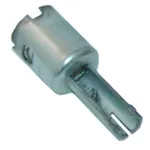 All Points 26-2306 1/4" D-Stem Adapter for BJ Thermostat - 7/8"L