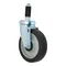 All Points 26-2398 5" Swivel Stem Caster for 1" O.D. Tubing - 300 lb. Capacity
