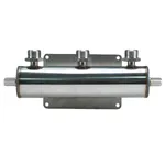 Micro Matic 2840 3-Way Beer Manifold with 2 Barbed Inlets