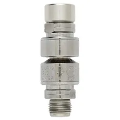 Fisher 2955-8000 Inline Vacuum Breaker - 3/8" Female, 3/8" Close Nipple