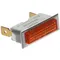 APW Wyott 2E-1515300 Ind Light,Rect,Amb,250V,2/Tabs