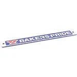 Bakers Pride 2M-U1043A Nameplate; Bakers Pride; Blue[