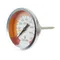 Taylor 814GW 2 3/4" Dial Grill / Smoker Thermometer with 1 7/8" Stem