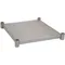 Eagle Group 3024SADJUS-18/3 Adjustable Stainless Steel Work Table Undershelf for 30" x 24" Tables