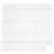 Turbo Air 30250R0600 Replacement Left Side Shelf - 23" x 24 3/4"