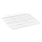 Turbo Air 30278L0400 White Coated Wire Left Shelf - 23 1/2" x 24 5/8"