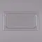 Cambro 30CWC135 Camwear 1/3 Size Clear Polycarbonate Flat Lid