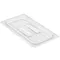 Cambro 30CWCH135 Camwear 1/3 Size Clear Polycarbonate Handled Lid