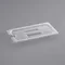 Cambro 30CWCHN135 Camwear 1/3 Size Clear Polycarbonate Handled Lid with Spoon Notch