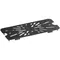 Cambro 30CWD110 Camwear® 1/3 Size Black Polycarbonate Drain Tray