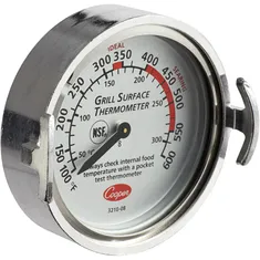 Cooper-Atkins 3210-08-1-E 2 1/2" Dial Grill Thermometer