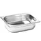 Merrychef 32Z4028 Stainless Steel Half Size Steam Table Pan for eikon e3, e4, e5, and e6 Series Ovens