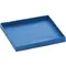 Merrychef 32Z4125 Blue 5 1/2" x 5 1/2" Quarter Size Solid Non-Stick Basket