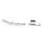 Master-Bilt 35-01594 Hinge Chrome Flush,