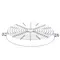 Delfield 3516178 Guard,Plastic,Fan, 9036,
