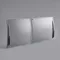 Avantco 360LIDDFC16 Top and Bottom Glass Lids for DFC16-HC Freezers - 2/Set