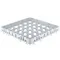 Cambro 36E2151 Gray 36 Compartment Full Size Half Drop Camrack Extender
