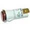 All Points 38-1153 Signal Light; 1/2"; Red; 250V