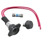 All Points 38-1172 13/32" x 1 5/16" Push-Turn Fuse Holder - 15 Amp, 600V
