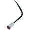 All Points 38-1472 Red Flush Lens Signal Light with Wire Leads - 28V