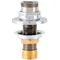 Fisher 3800 Deck Mounted 1/2" Brass Faucet Base with Swivel Outlet