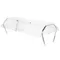 Vollrath 38065 76" Buffet Sneeze Guard for Vollrath 5 Well / Pan Hot or Cold Food Tables