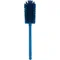 Carlisle 40001EC14 Sparta 16" Blue Carafe and Server / Bottle Cleaning Brush - 3 1/4" Bristle Diameter