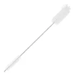 Carlisle 4015400 Sparta All-Purpose Tube Brush, 12" Long, 1" & 1/2" Dia. Dual-End Polyester Wire Wound Bristles, Flexible Wire Handle, Standard Color, Bpa Free                                                               