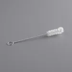 Carlisle 4015600 Spectrum Dispenser Plunger Brush, 10-1/2" Long, 2-1/2"L X 1" Dia. Wire Wound Polyester Bristles, Rose-Bud Tip, Looped End, Twisted Wire Handle, Standard Color, Bpa Free                                                 
