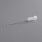 Carlisle 4015600 Sparta Spectrum 10 1/2" White Polyester Dispenser and Plunger Brush - 1" Bristle Diameter
