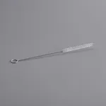 Carlisle 4017600 Sparta Pipe Brush, Medium Duty, 12" Overall Length, 5" Long X 1/2" Dia. Polyester Bristles, White                                                                                         