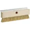 Carlisle 4029300 Pizza Oven 10" Wooden Brush Head with Scraper