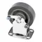 Giles 40806 5" Rigid Plate Caster with Brake for GBF, GEF, and GGF Series
