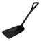 Carlisle Sparta 11" Wide Black Food Service Shovel / Ice Shovel 41076EC03
