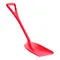 Carlisle Sparta 11" Wide Red Food Service Shovel / Ice Shovel 41076EC05