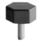 Hoshizaki 415949G10 Thumbscrew-Black