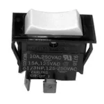 All Points 42-1208 Momentary On/Off/On Rocker Switch - 15A/125V, 10A/250V