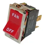 All Points 42-1308 Fan Switch; 7/8" x 1 1/2"; 125/277V