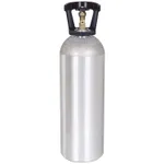 Micro Matic 430A-20E 20 lb. Aluminum CO2 Cylinder