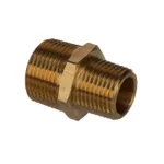 Lancer 112RJF Brass Hex Nipple 43528 Mpt X 43467 Mp