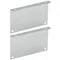 Vollrath 44546 2" Infared Food Warmer Top Surface Mount Bracket - 2/Set