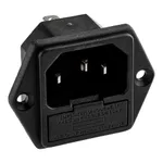 Avantco 44930100538 Power Cord Receptacle for SF-3, SF-5, and SF-10