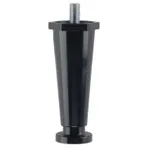 Nemco 45495 Black 4" Adjustable Leg for Heated Shelves