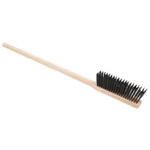 Carlisle 4577200 Sparta Pizza/Bbq Oven Brush, 5-1/2" Brush, 33" Handle, 2-3/4" Carbon Steel Wire Bristle Trim, Hardwood Handle, Standard Color                                                                          