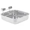 Vollrath 46116-1 Replacement Stainless Steel Base for 6 Qt. Square Intrigue Induction Chafers