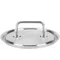 Vollrath 47771 Intrigue 8 5/16" Stainless Steel Cover with Loop Handle