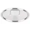 Vollrath 47777 Intrigue 14 15/16" Stainless Steel Cover with Loop Handle