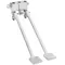 Fisher 48070 Stainless Steel Dual Foot Wall Valve